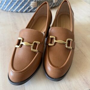 Adrienne Vittadini Sabre Loafer Style Heels Size 7.5